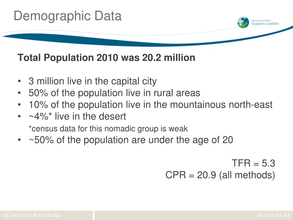 demographic data