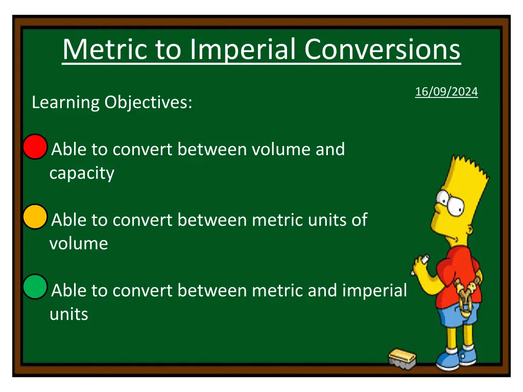 metric to imperial conversions