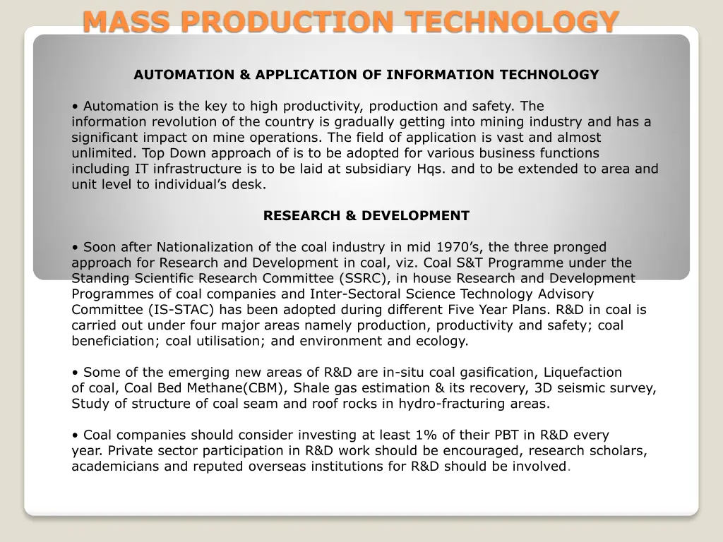 mass production technology 33