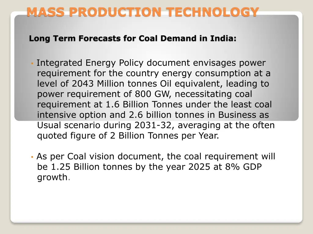 mass production technology 9