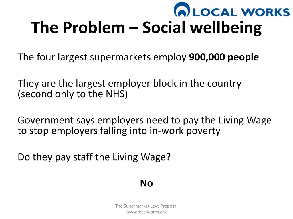 the problem social wellbeing 2