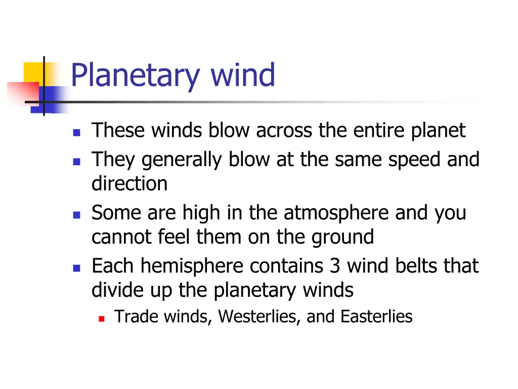 planetary wind