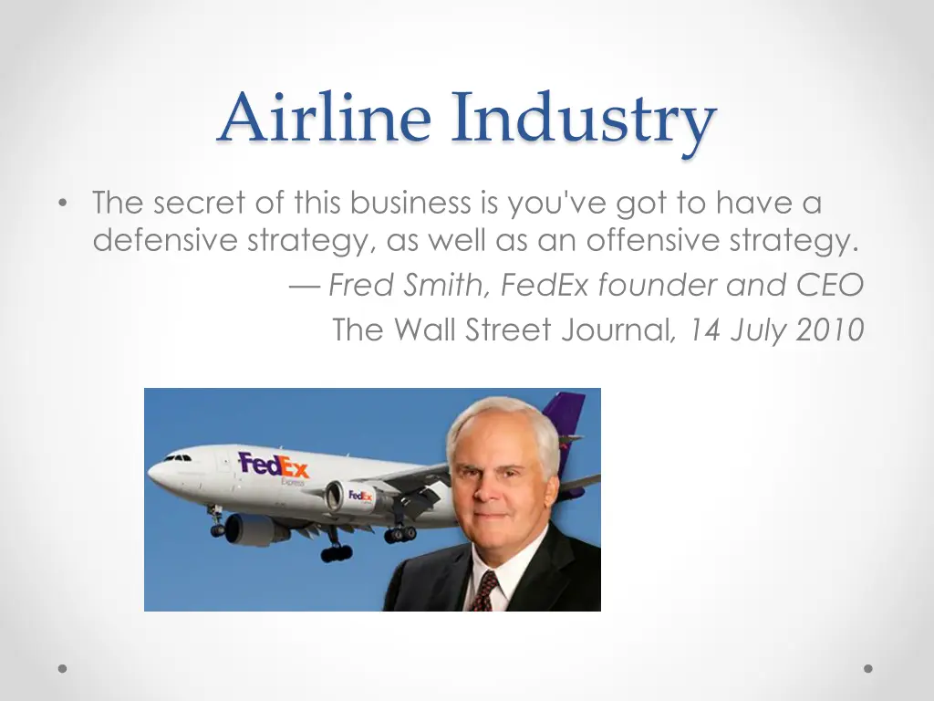 airline industry