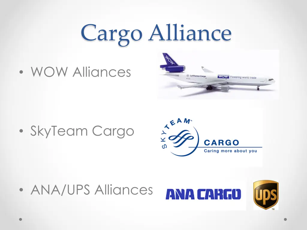 cargo alliance