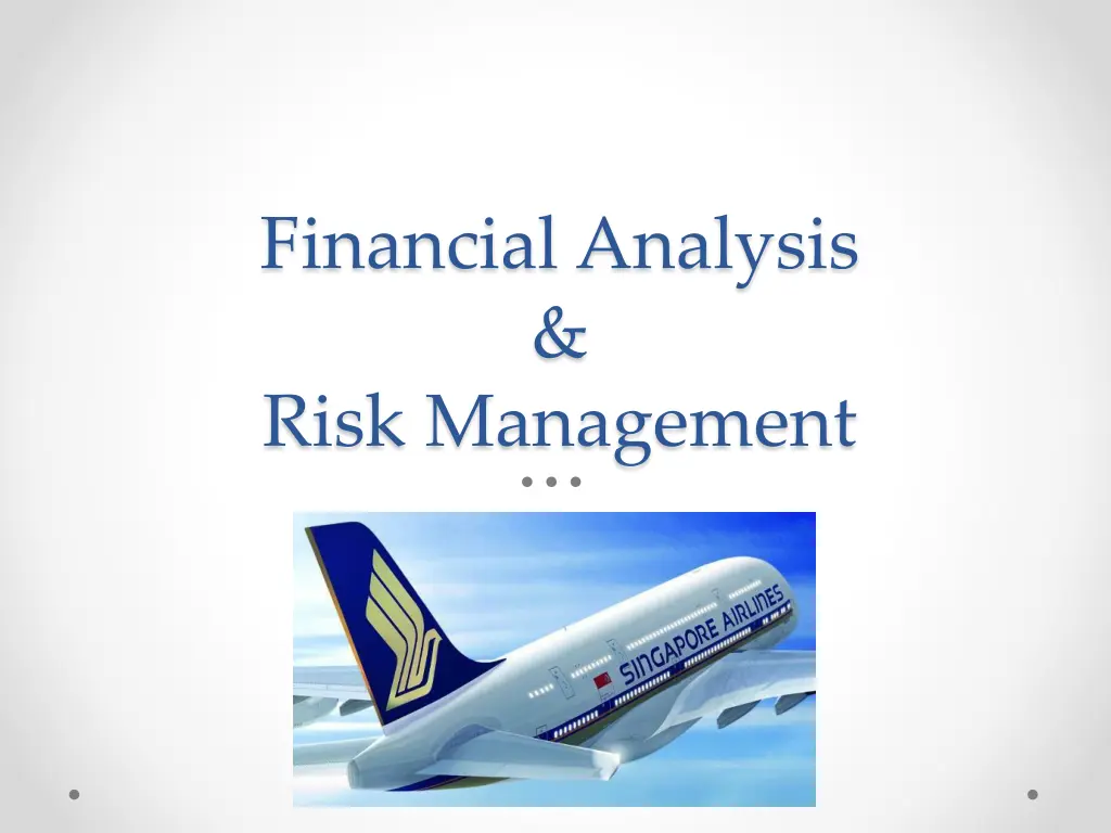 financial analysis risk management