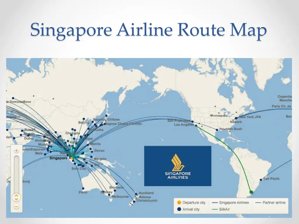 singapore airline route map