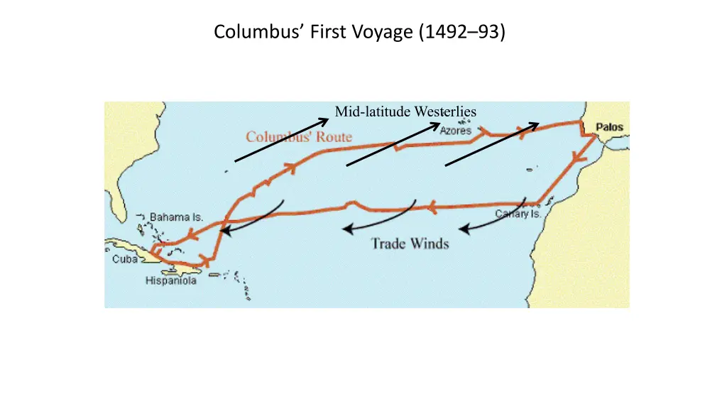 columbus first voyage 1492 93