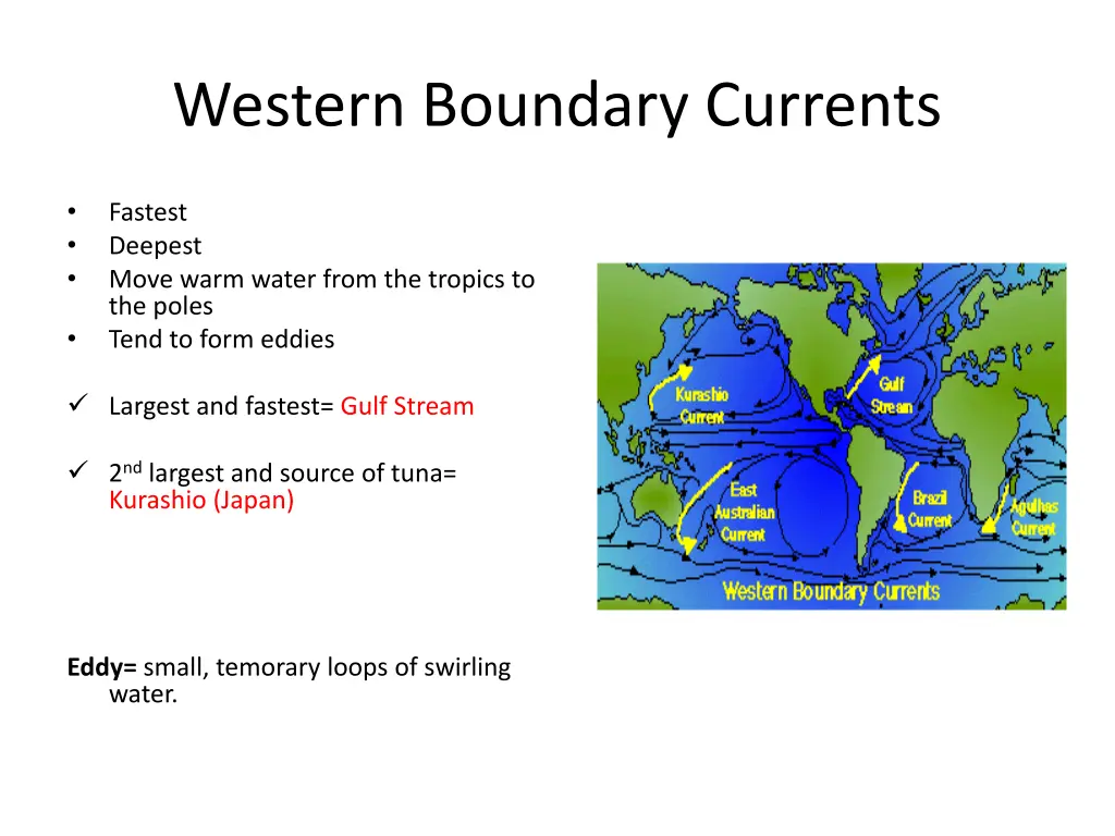 western boundary currents