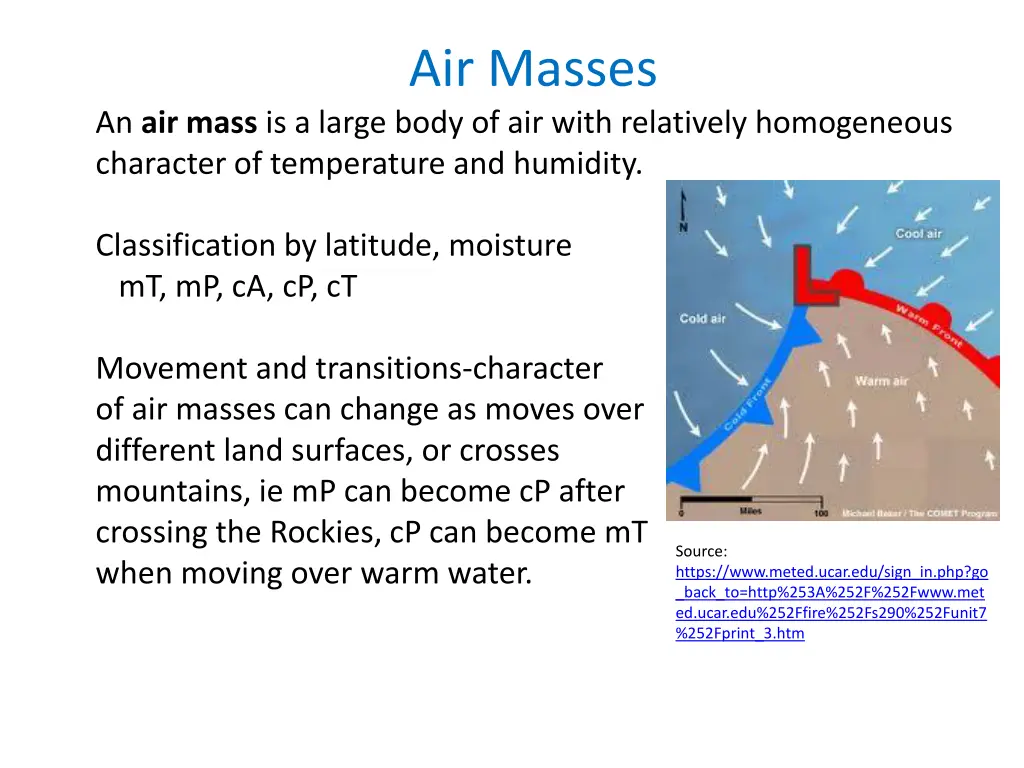 air masses