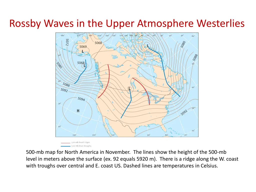 rossby waves in the upper atmosphere westerlies