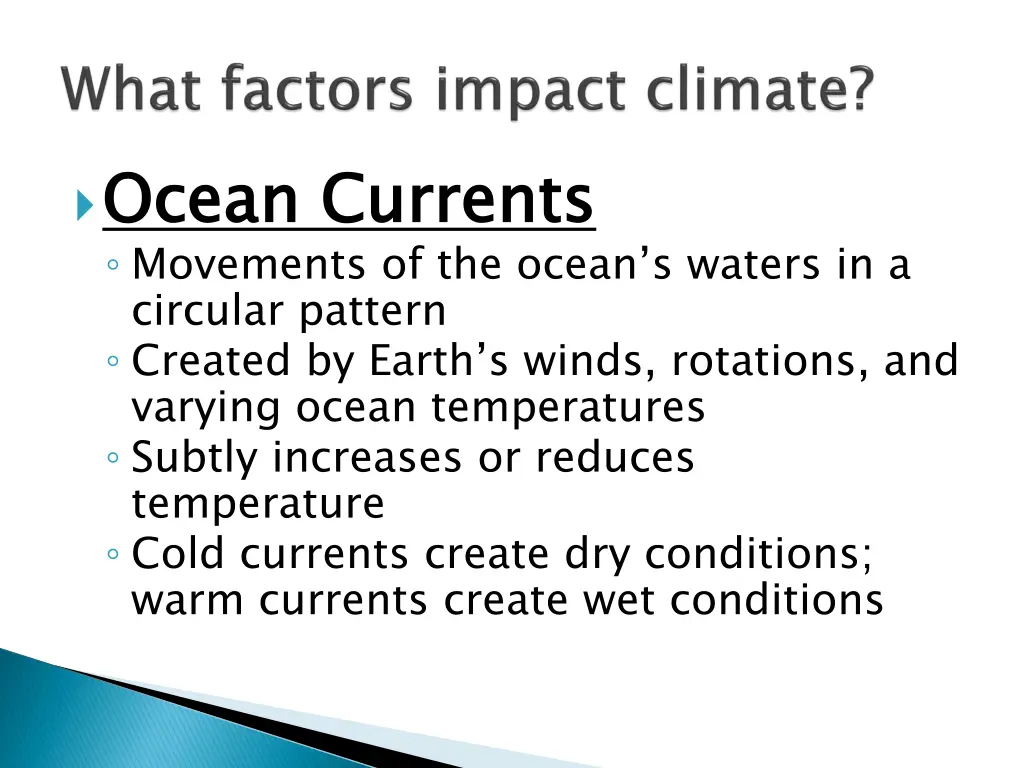 ocean currents movements of the ocean s waters