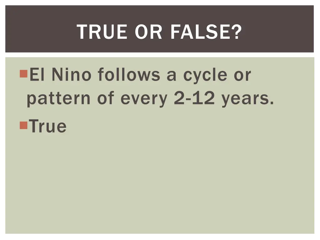 true or false 35