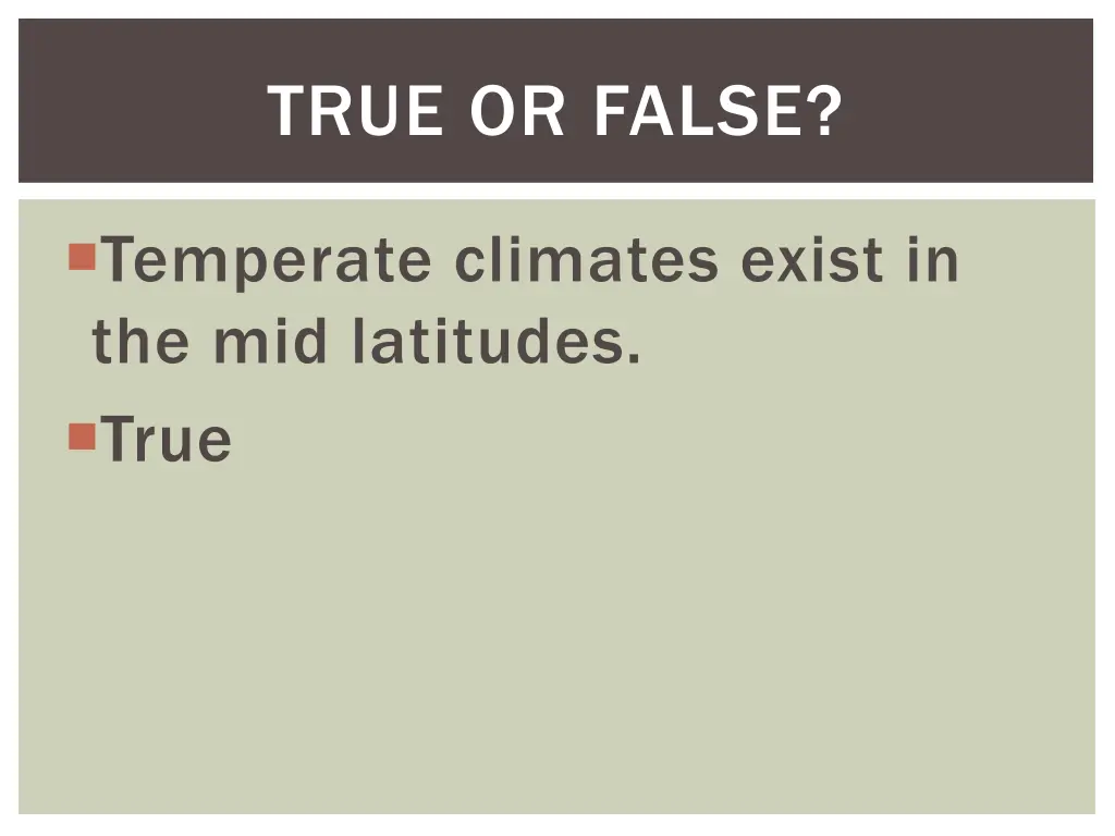 true or false 36