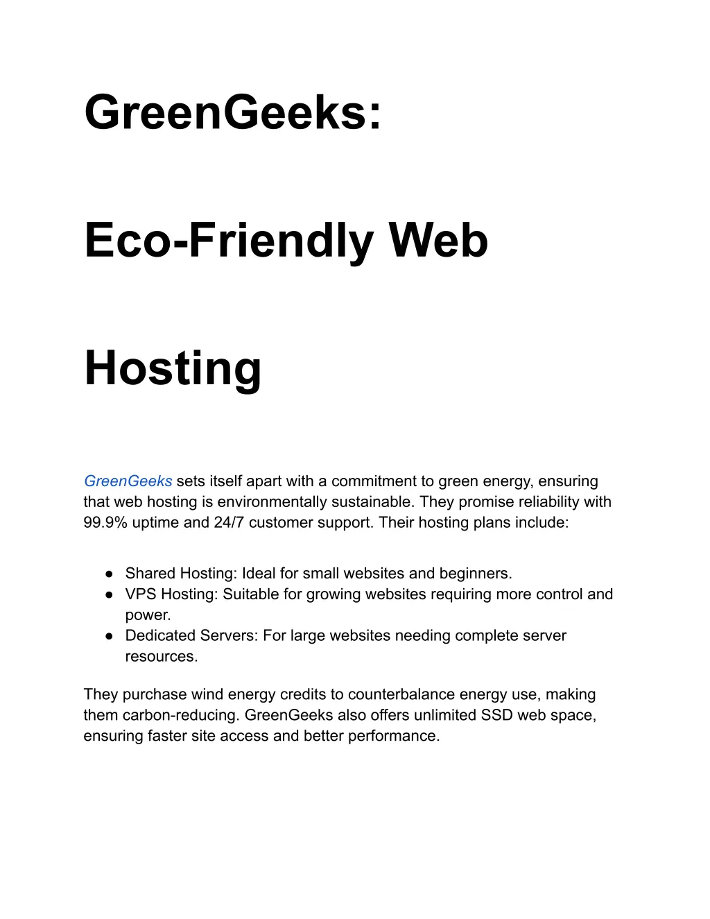 greengeeks