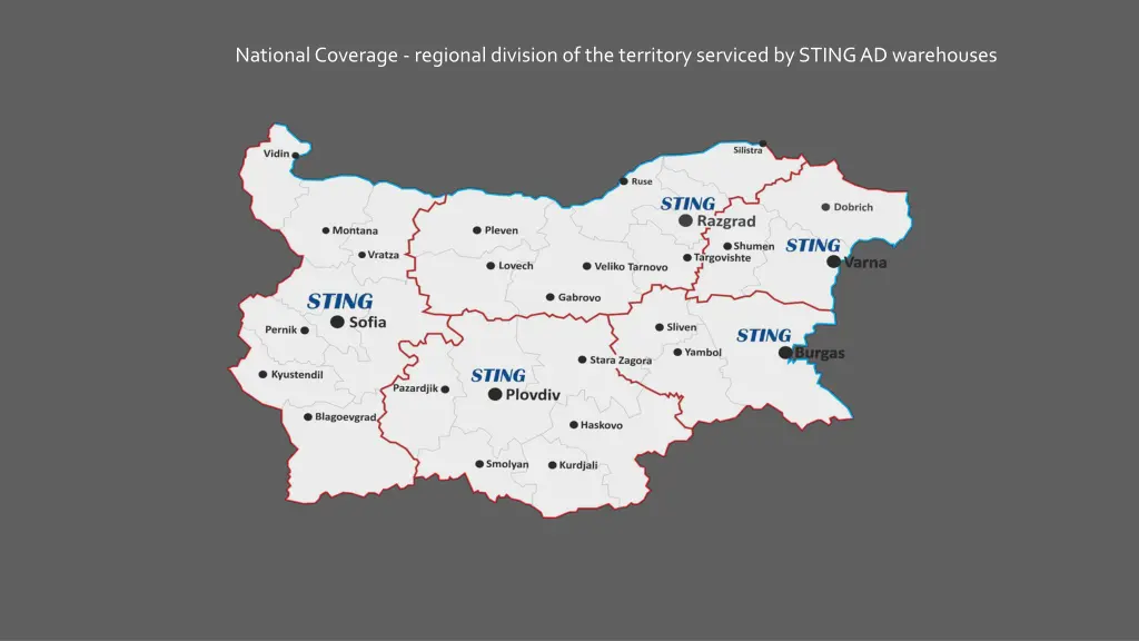 national coverage regional division