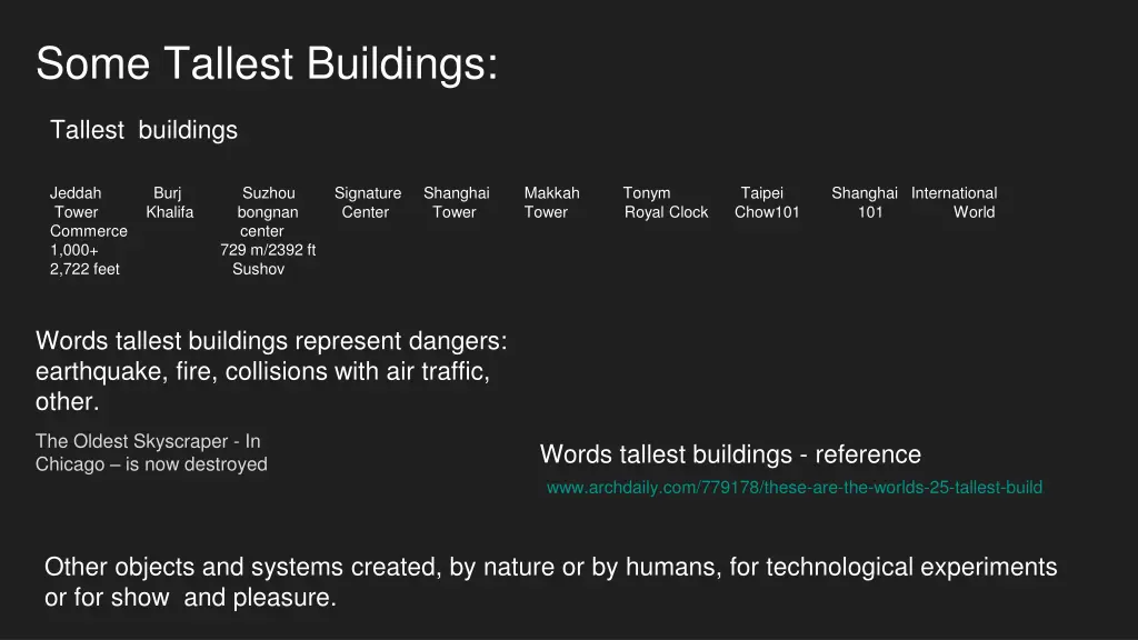 some tallest buildings