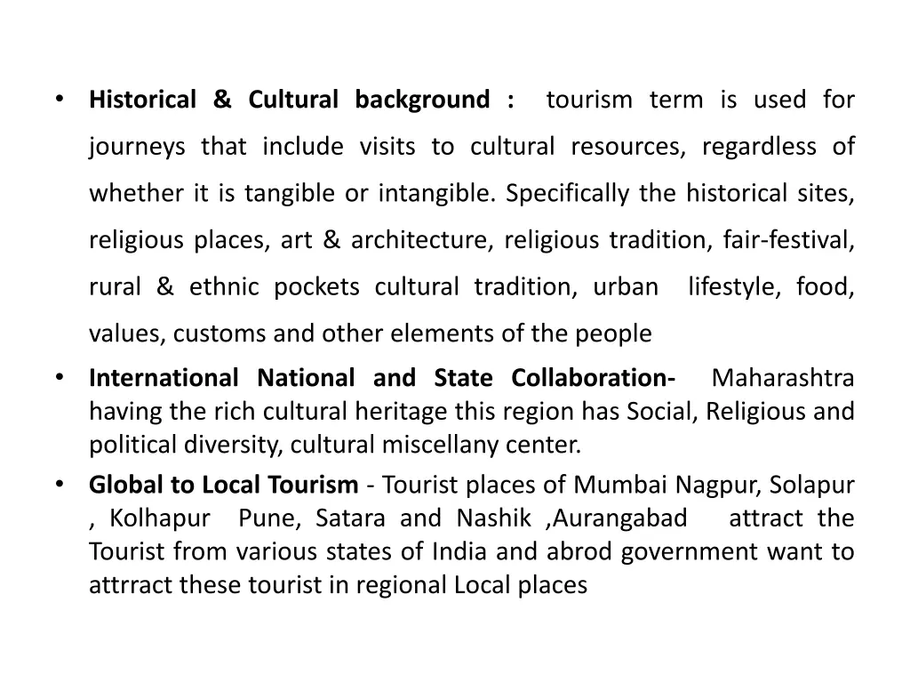 historical cultural background