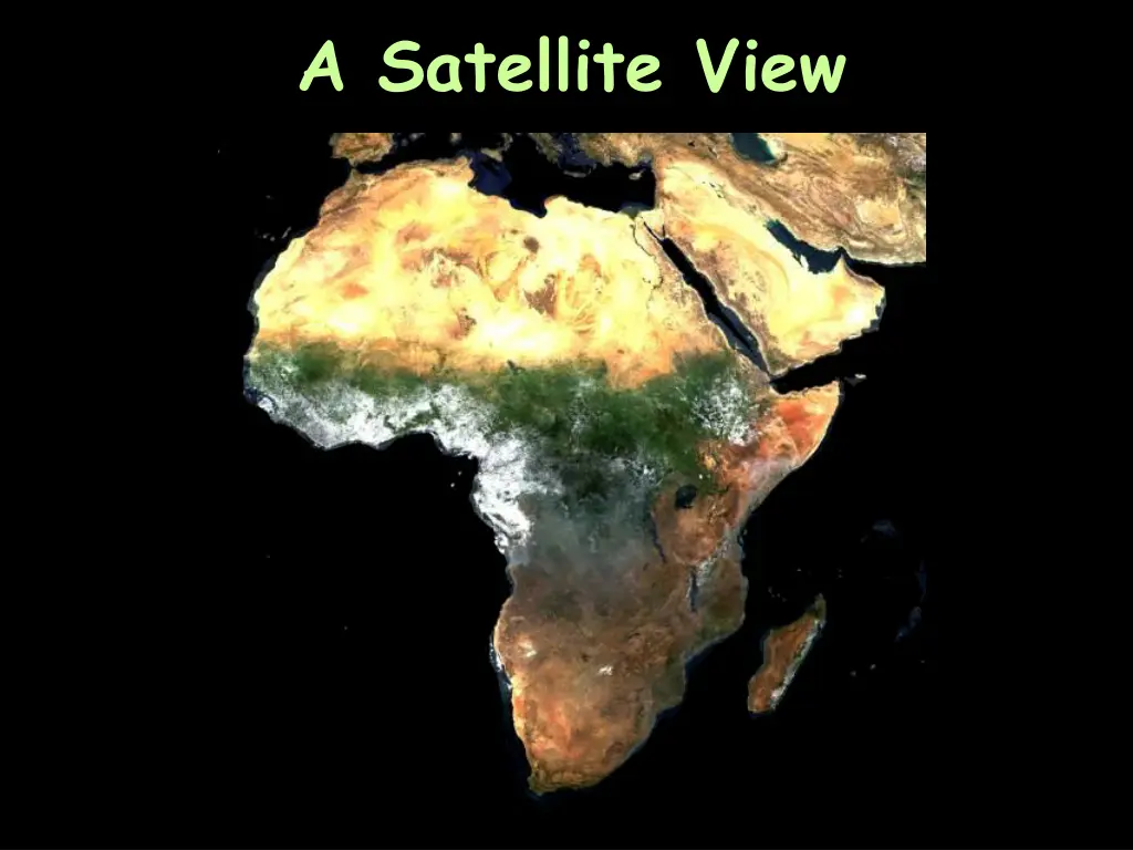 a satellite view