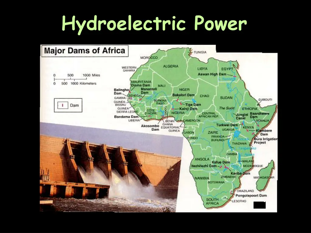 hydroelectric power