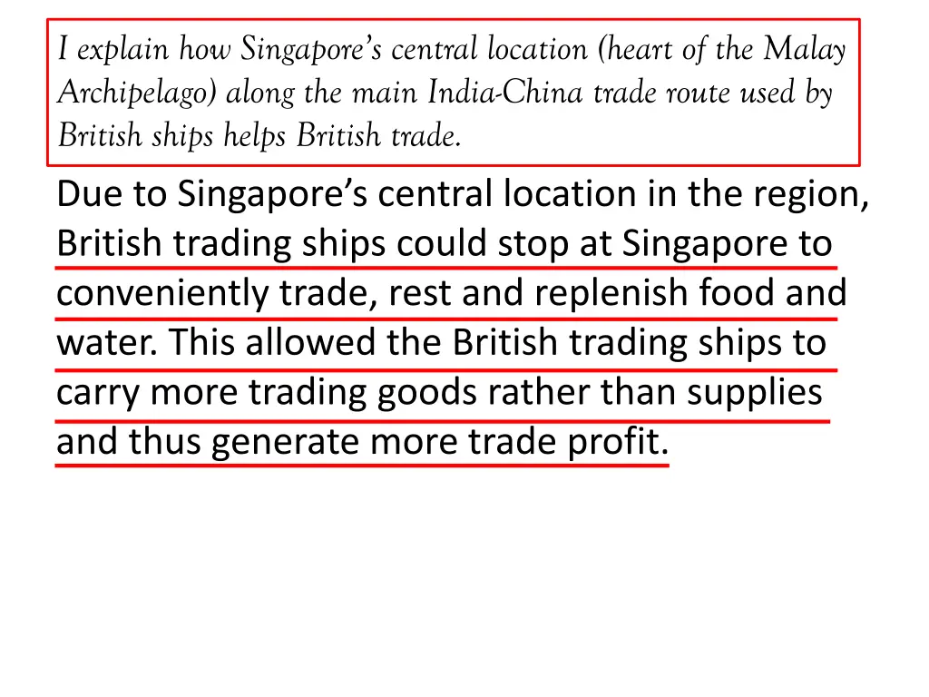 i explain how singapore s central location heart