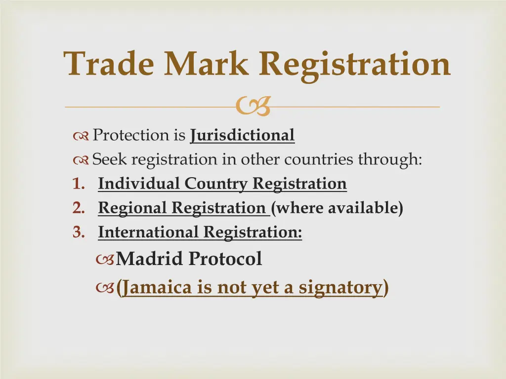 trade mark registration 2