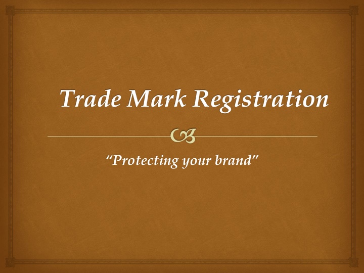 trade mark registration