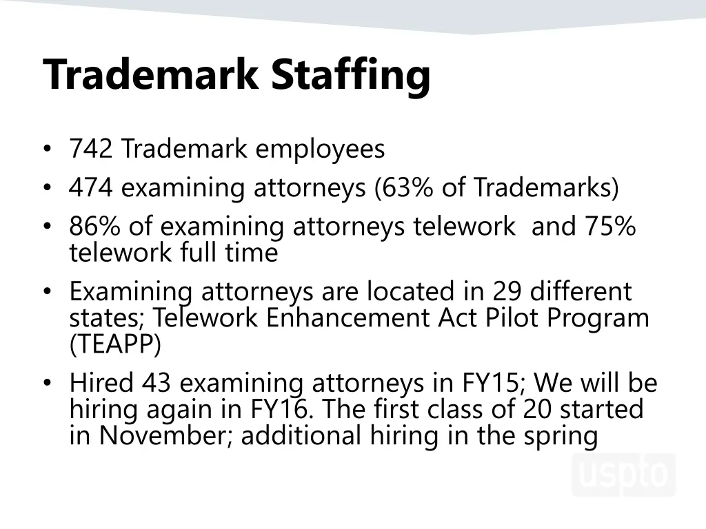 trademark staffing