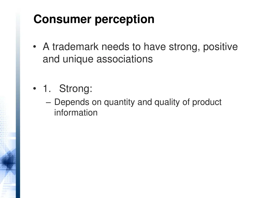 consumer perception 1