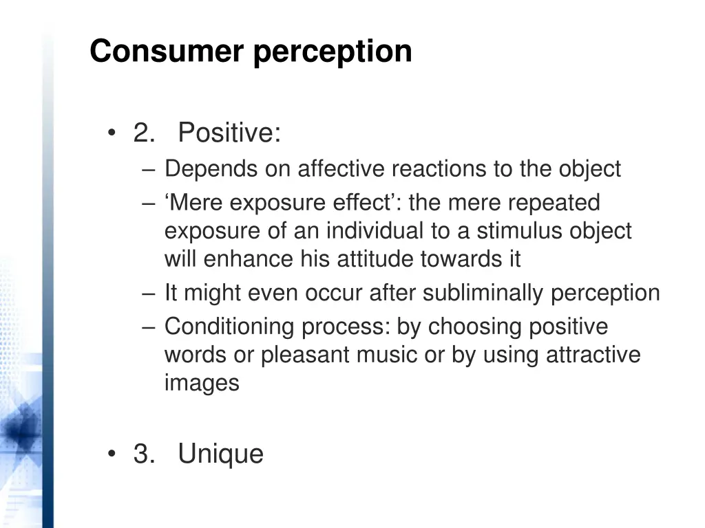 consumer perception 2