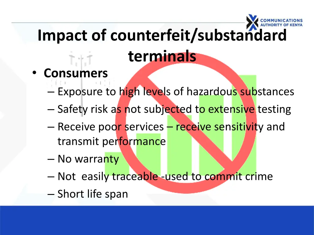 impact of counterfeit substandard terminals 1