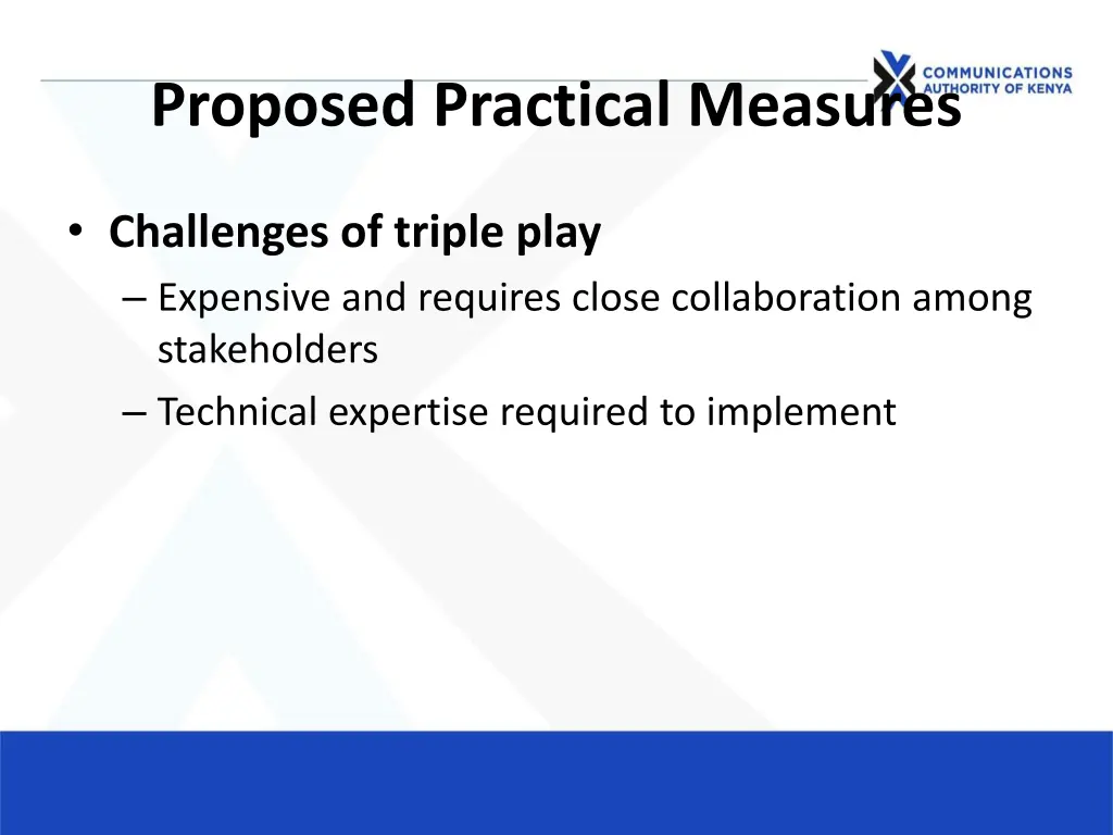 proposed practical measures 9