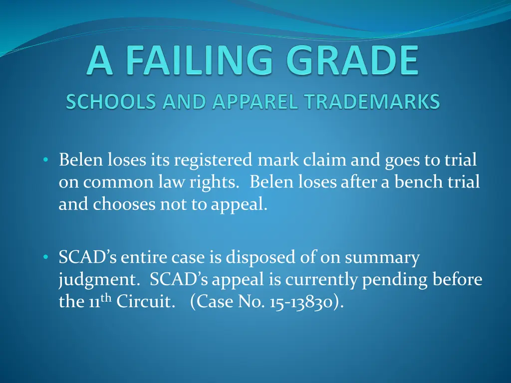 belen loses its registered mark claim and goes