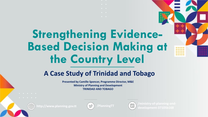 strengthening evidence based decision making