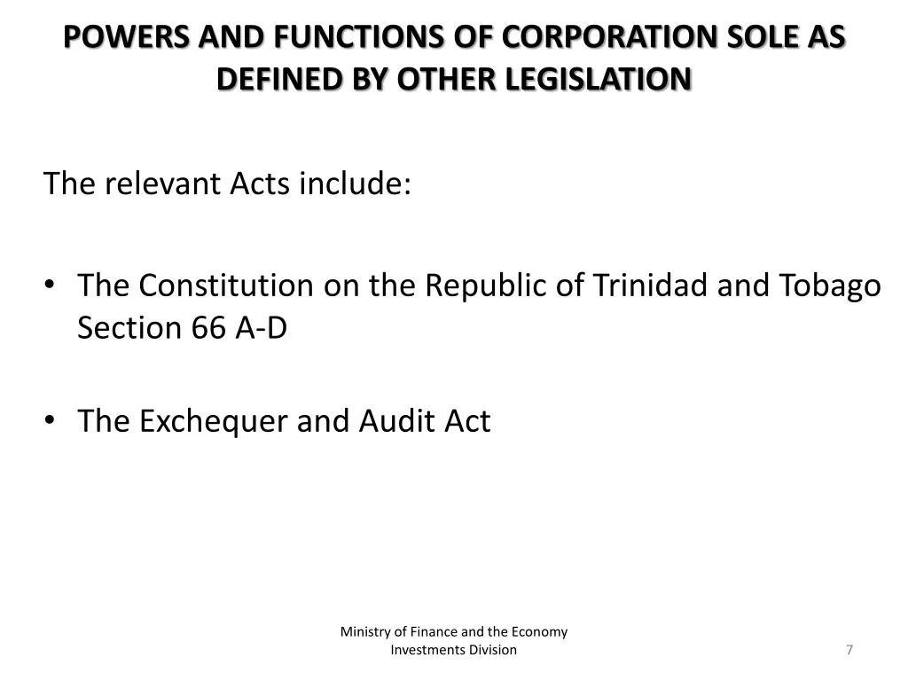 powers and functions of corporation sole 3