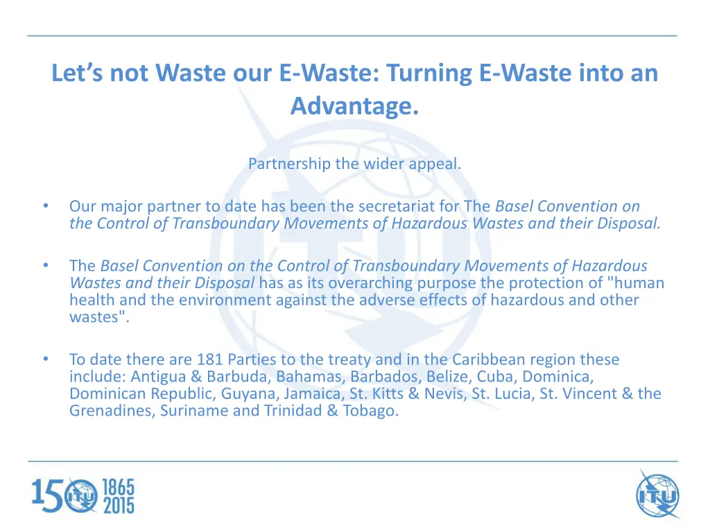 let s not waste our e waste turning e waste into 4