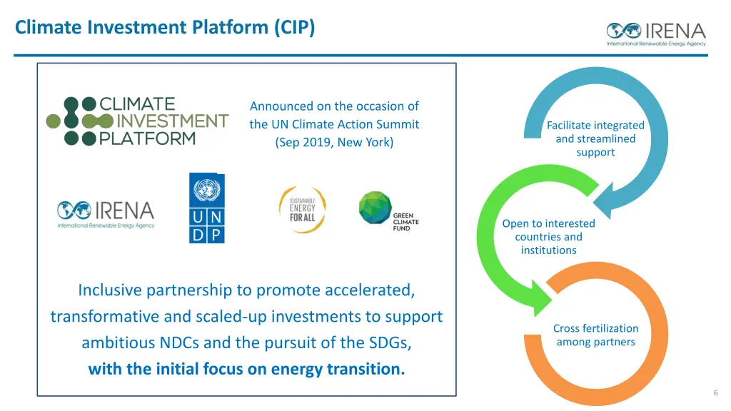 climate investment platform cip