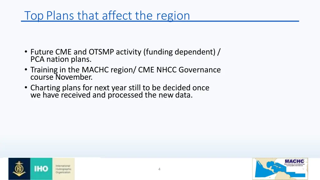 top plans that affect the region