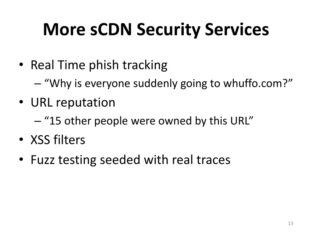 more scdn security services