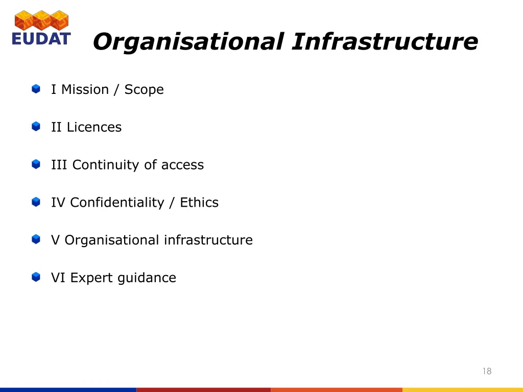 organisational infrastructure