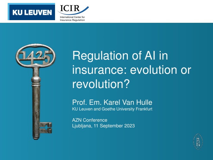 regulation of ai in insurance evolution