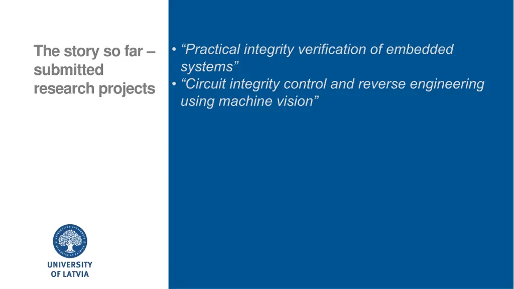 practical integrity verification of embedded