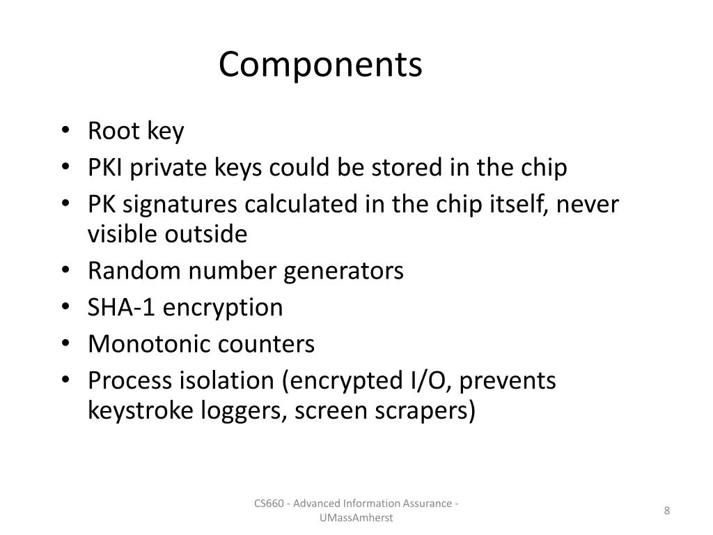 components