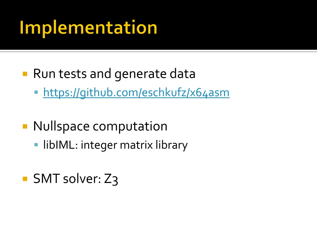 run tests and generate data https github