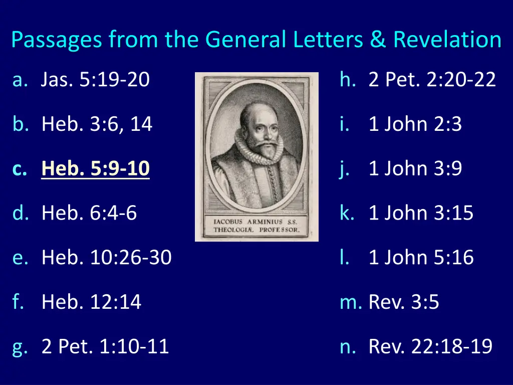 passages from the general letters revelation 3