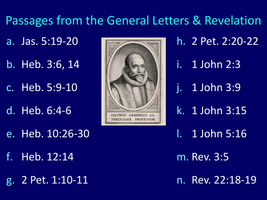 passages from the general letters revelation