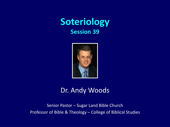 soteriology session 39