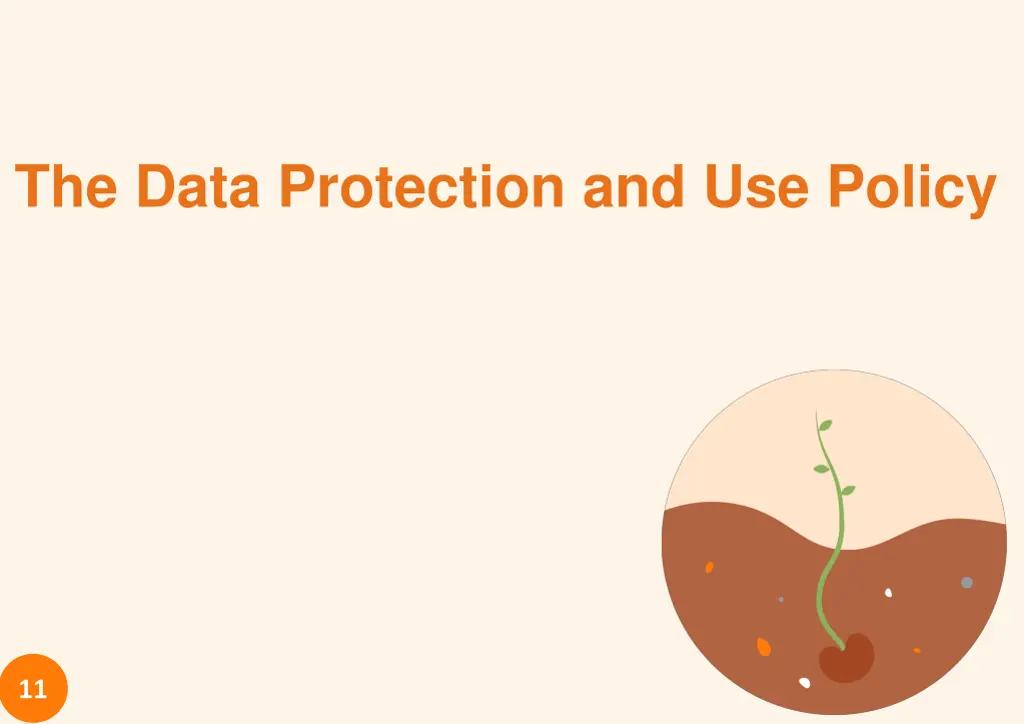 the data protection and use policy 1