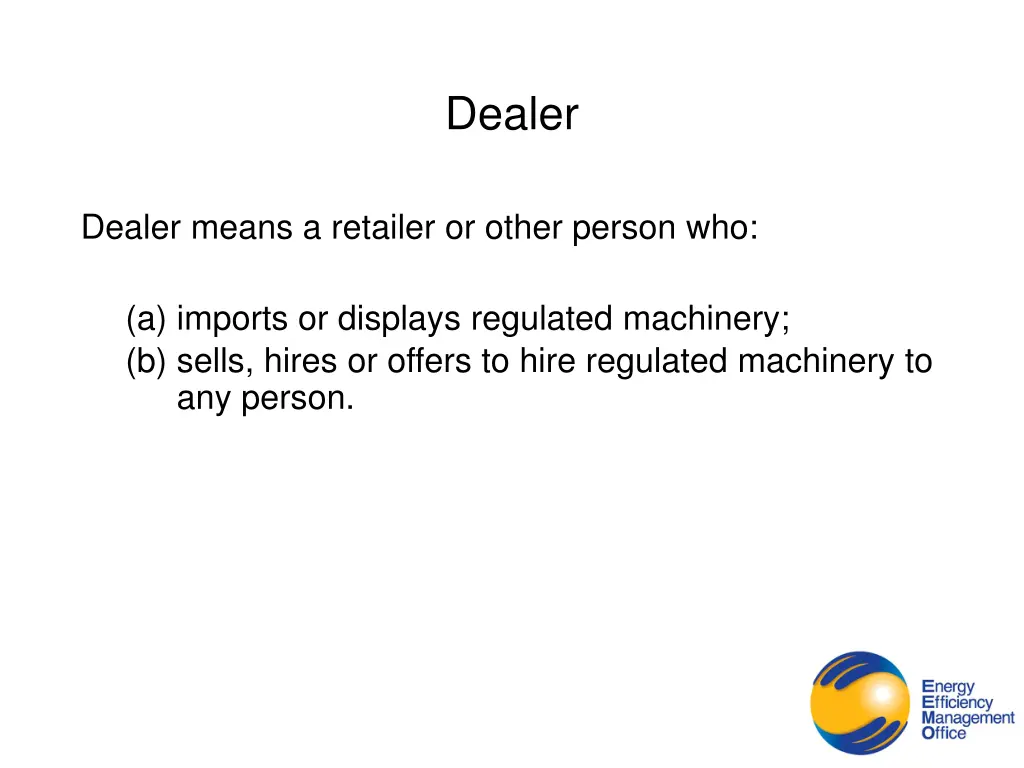 dealer