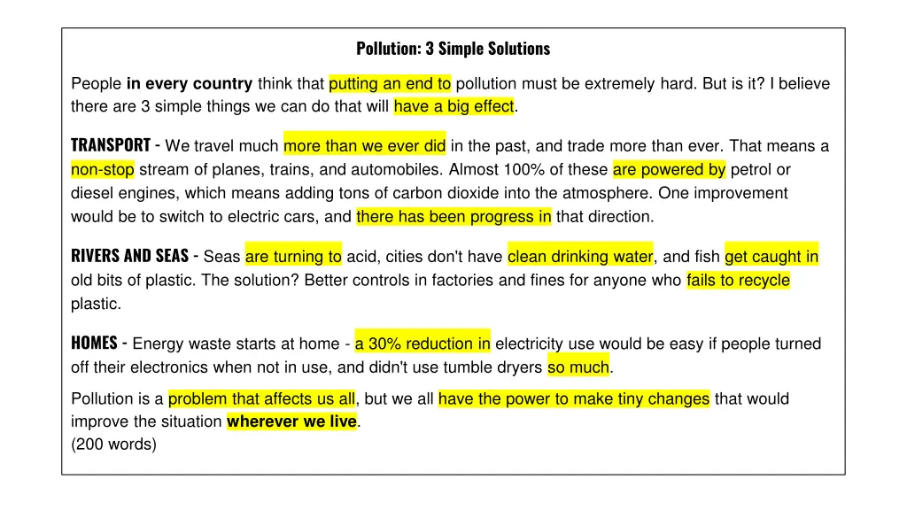 pollution 3 simple solutions 2