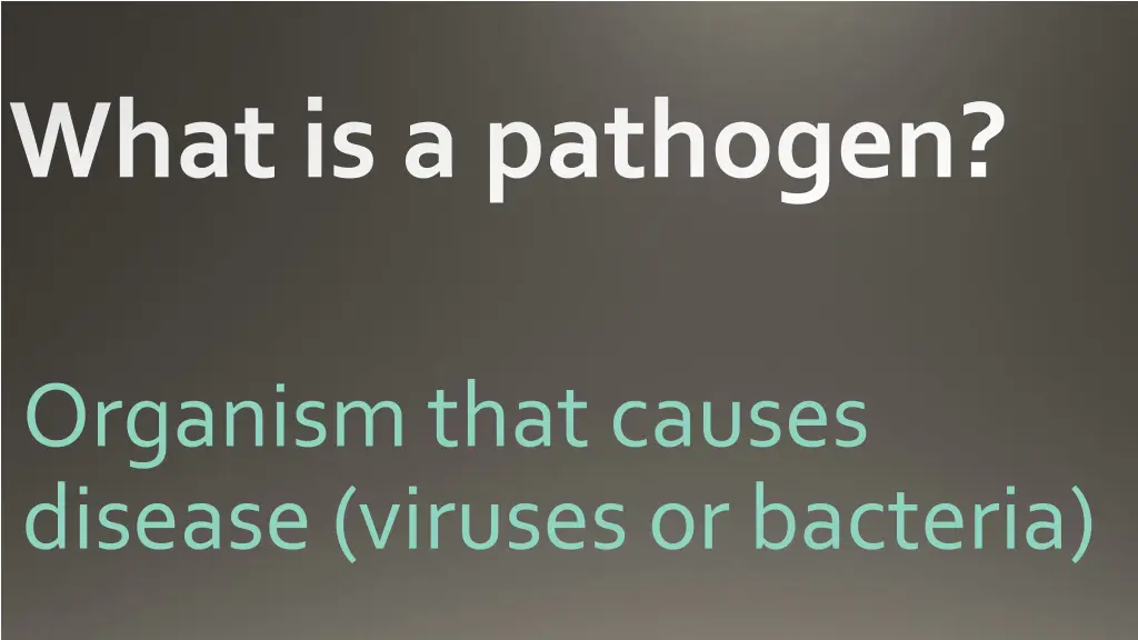 what is a pathogen